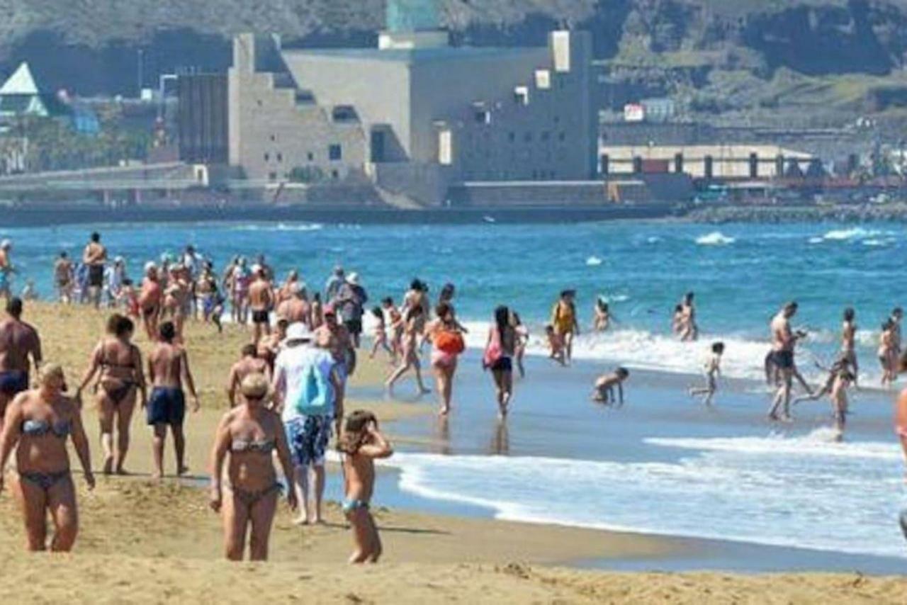 Estudio Playa Canteras 2-4P Wifi 500Mb Las Palmas de Gran Canaria Exterior photo